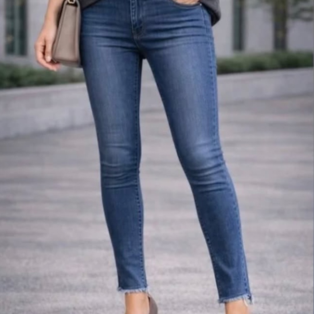 rag & bone Ankle Skinny Jeans in Alembic Wash, Size 27